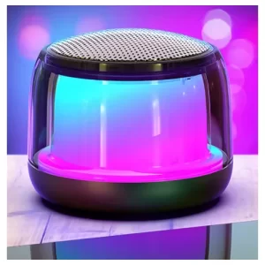 Mini parlante Bluetooth 5.0 RGB recargable micro sd